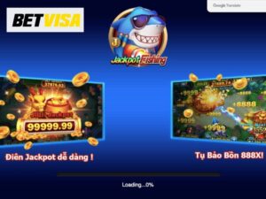 Jackpot đánh cá có chế độ jackpot lên đến hàng tỷ xu